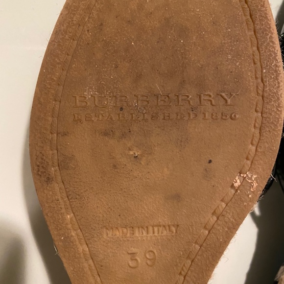 - Burberry patent leather espadrilles (black) - Picture 6 of 6